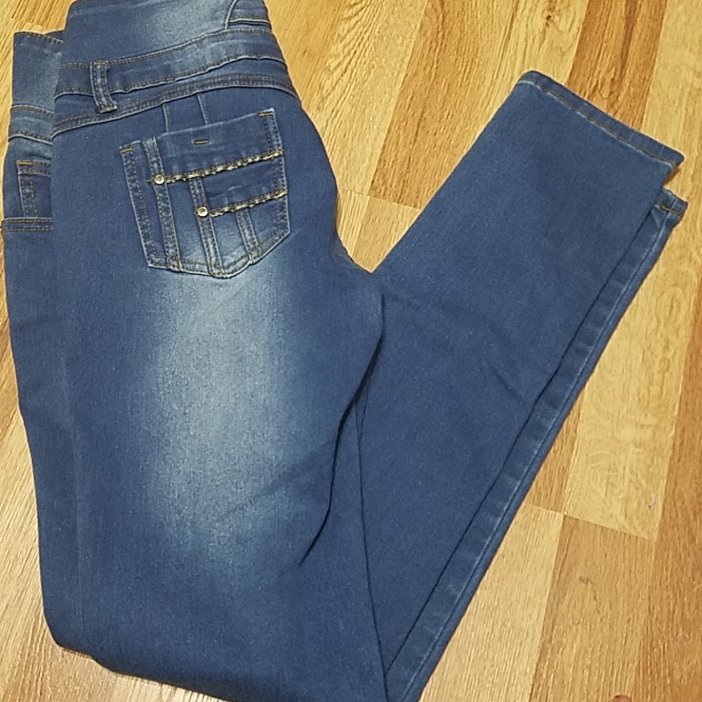 High waisted jegging jeans